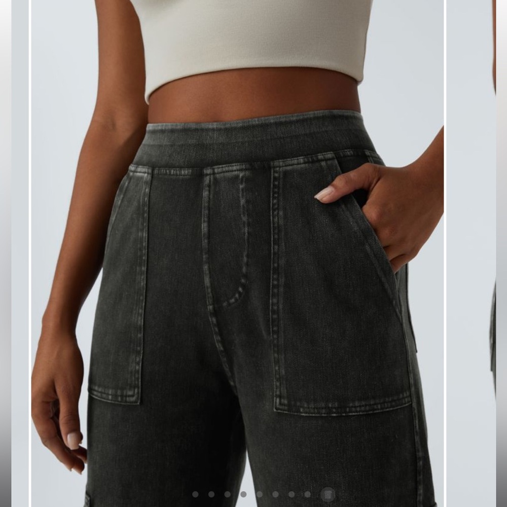 HALARA Black Cargo Pants - Picture 11 of 15